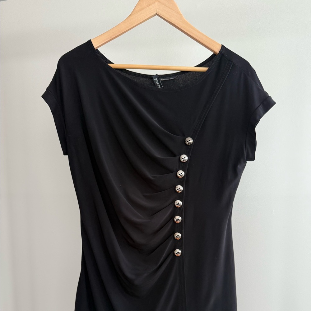 J Michaels Button Detail Blouse